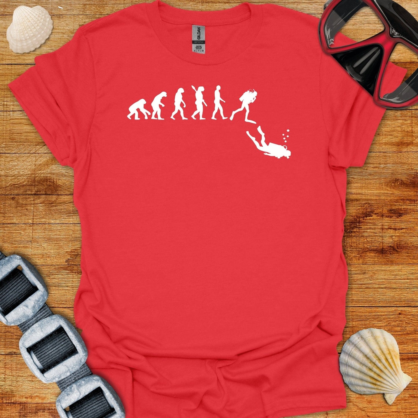T-Shirt Red / S Evolution T-Shirt