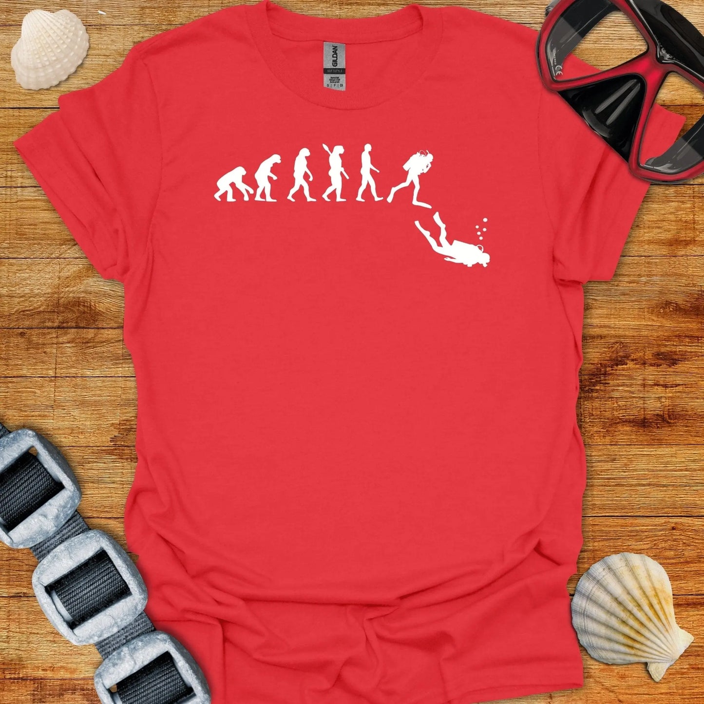 T-Shirt Red / S Evolution T-Shirt