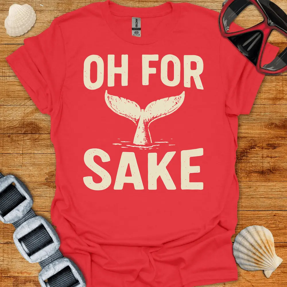 T-Shirt Red / S For Flukes Sake T-Shirt