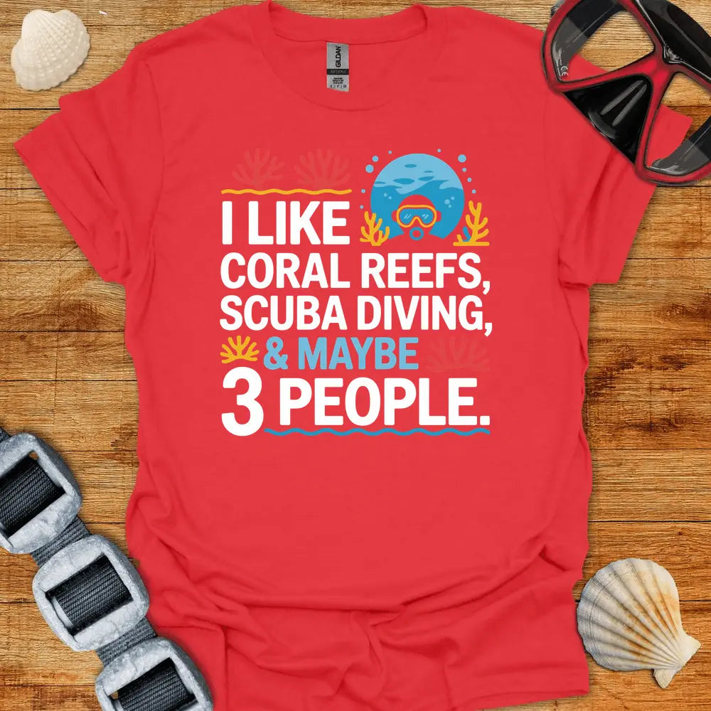 T-Shirt Red / S I Like Coral T-Shirt