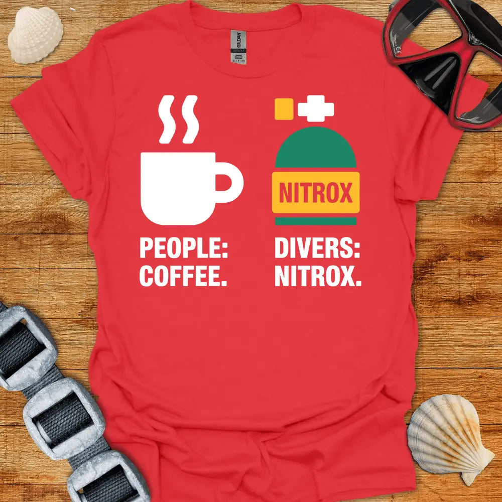 T-Shirt Red / S I Like Sharks