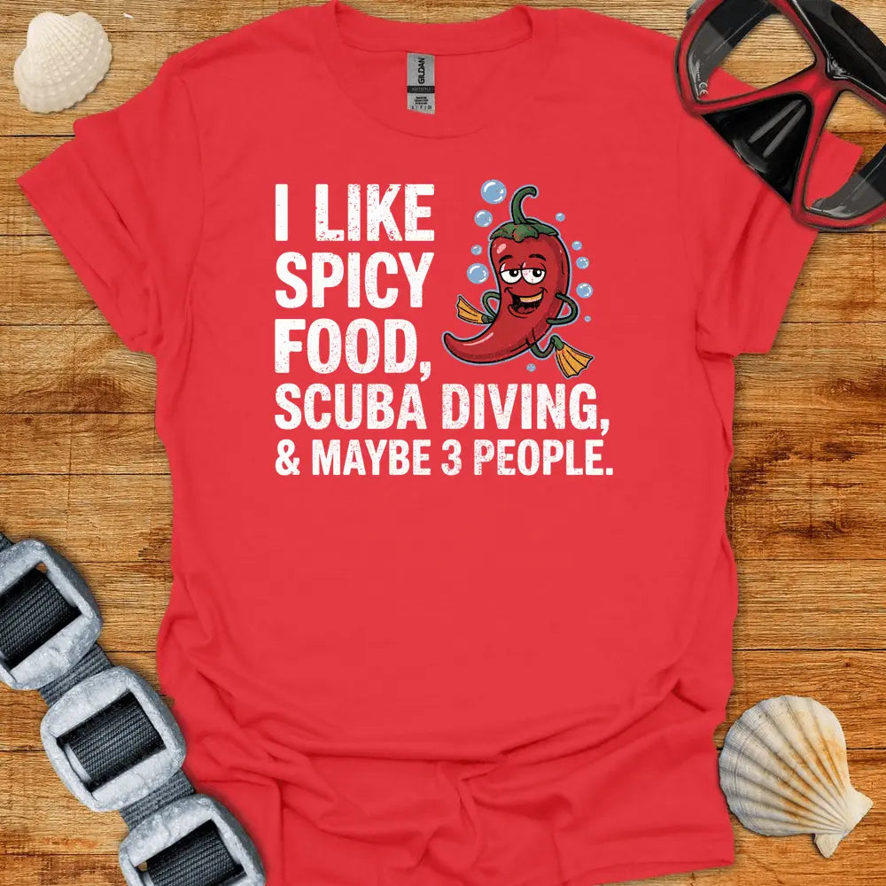 T-Shirt Red / S I Like Spicy Food T-Shirt