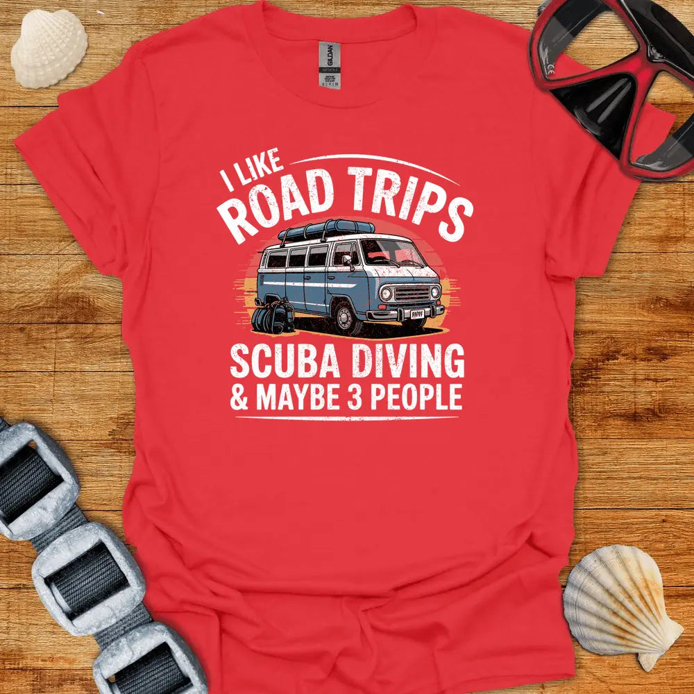 T-Shirt Red / S Like Road Trips T-Shirt