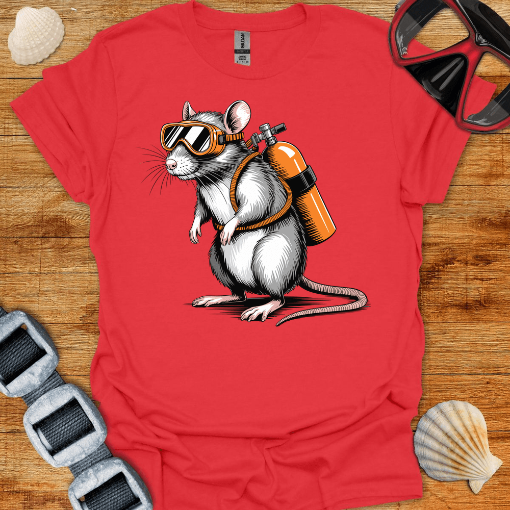 T-Shirt Red / S Ratty Diver T-Shirt