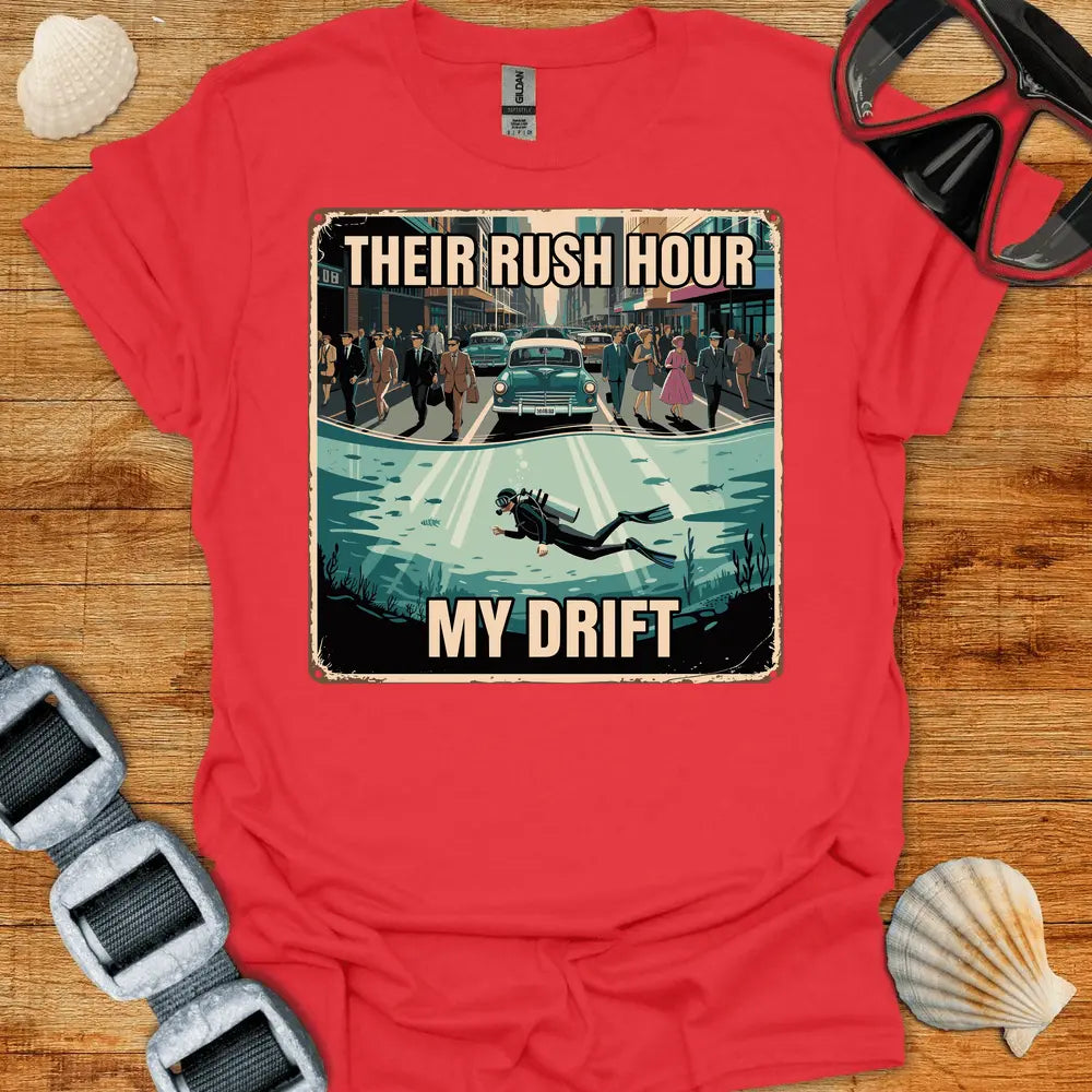 T-Shirt Red / S Rush Hour