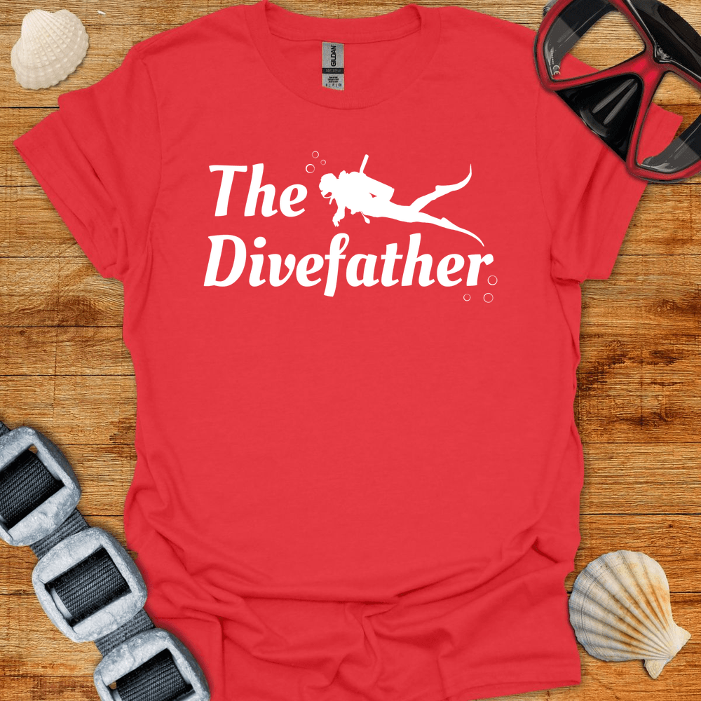 T-Shirt Red / S The Divefather T-Shirt