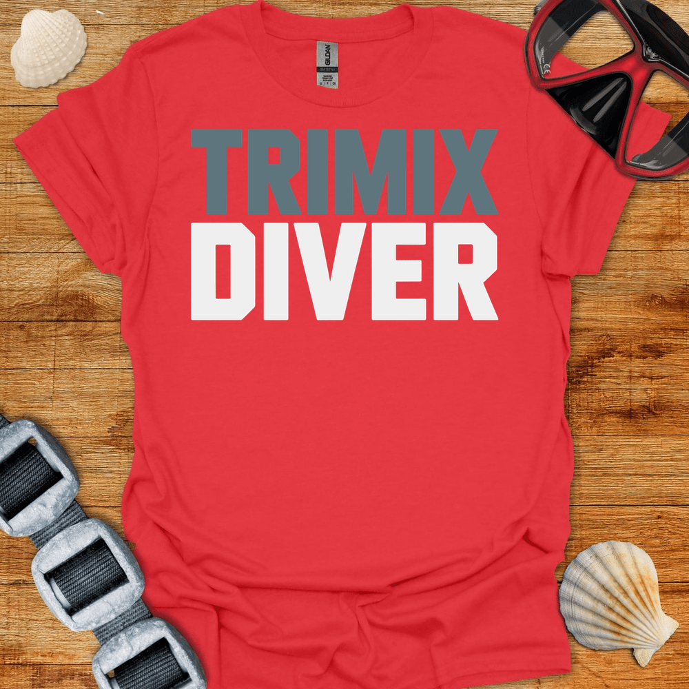T-Shirt Red / S Trimix Steel T-Shirt