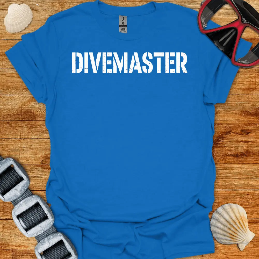T-Shirt Royal / S Divemaster Stamp T-Shirt