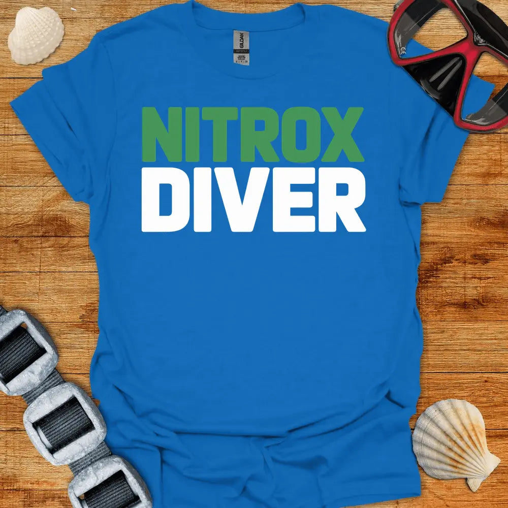 T-Shirt Royal / S Diver Nitrox T-Shirt