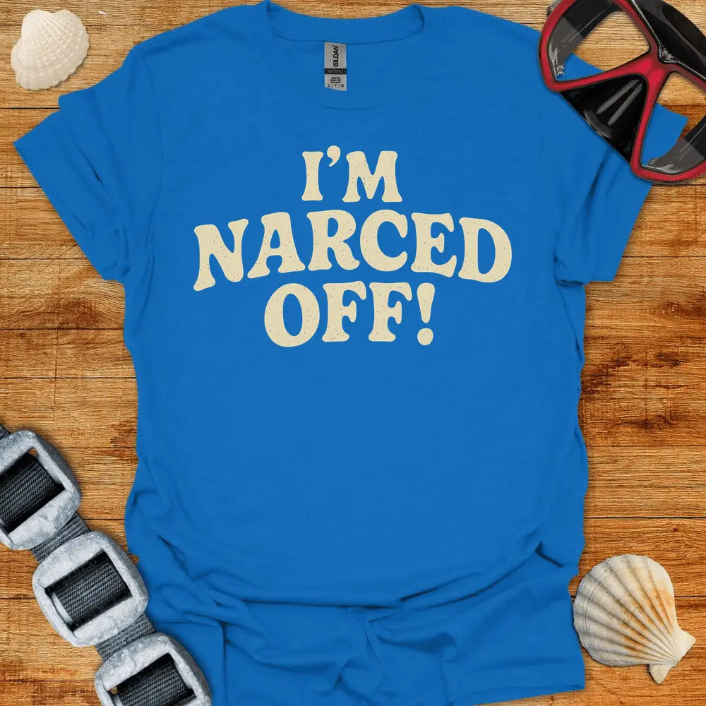 T-Shirt Royal / S Narced Off T-Shirt