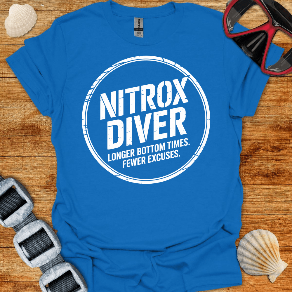 T-Shirt Royal / S Nitrox Times T-Shirt