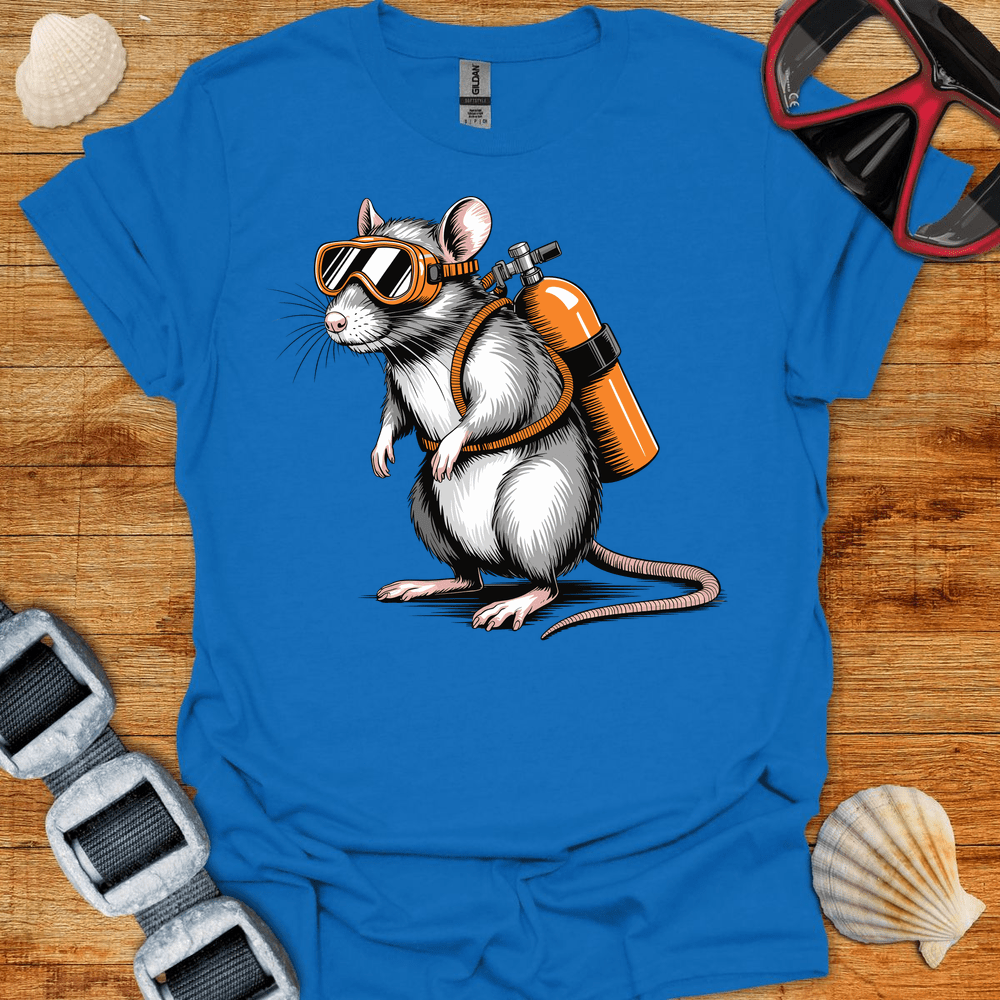 T-Shirt Royal / S Ratty Diver T-Shirt