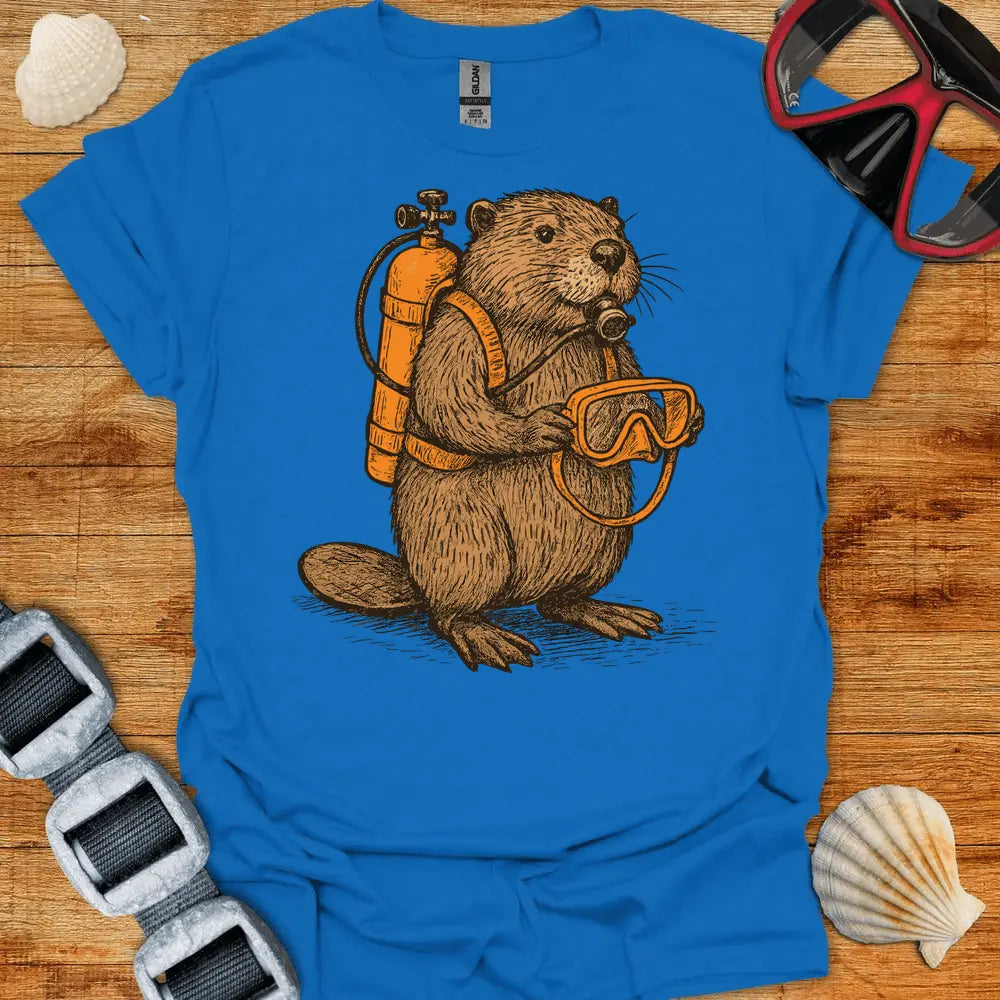 T-Shirt Royal / S Scuba Beaver T-Shirt