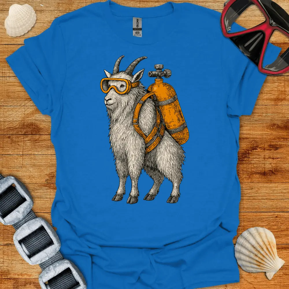T-Shirt Royal / S Scuba Goat T-Shirt