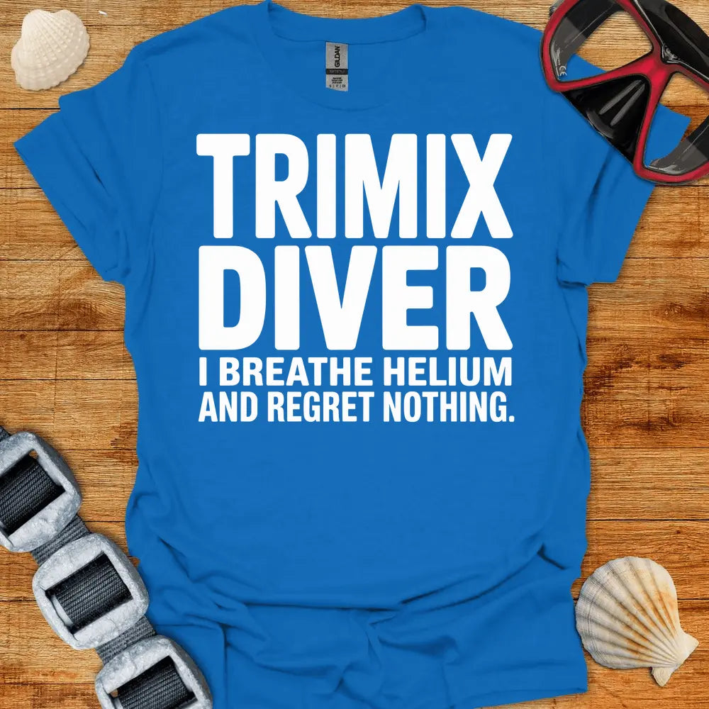 T-Shirt Royal / S Trimix Helium T-Shirt