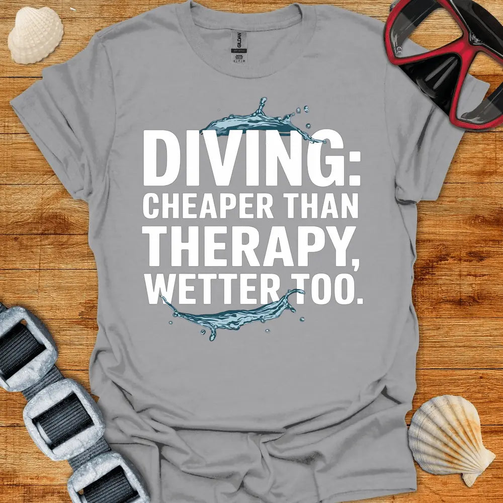 T-Shirt Sport Grey / S Cheaper Than Therapy T-Shirt