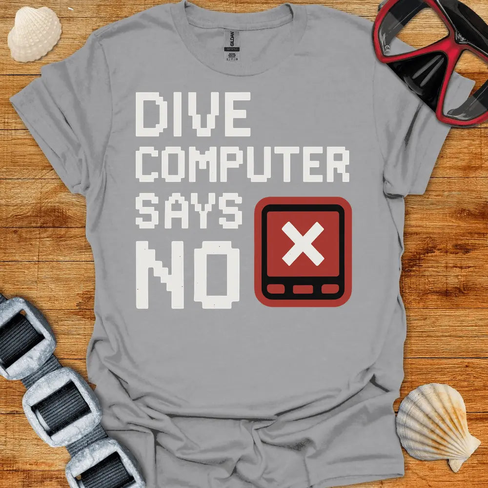 T-Shirt Sport Grey / S Dive Computer T-Shirt