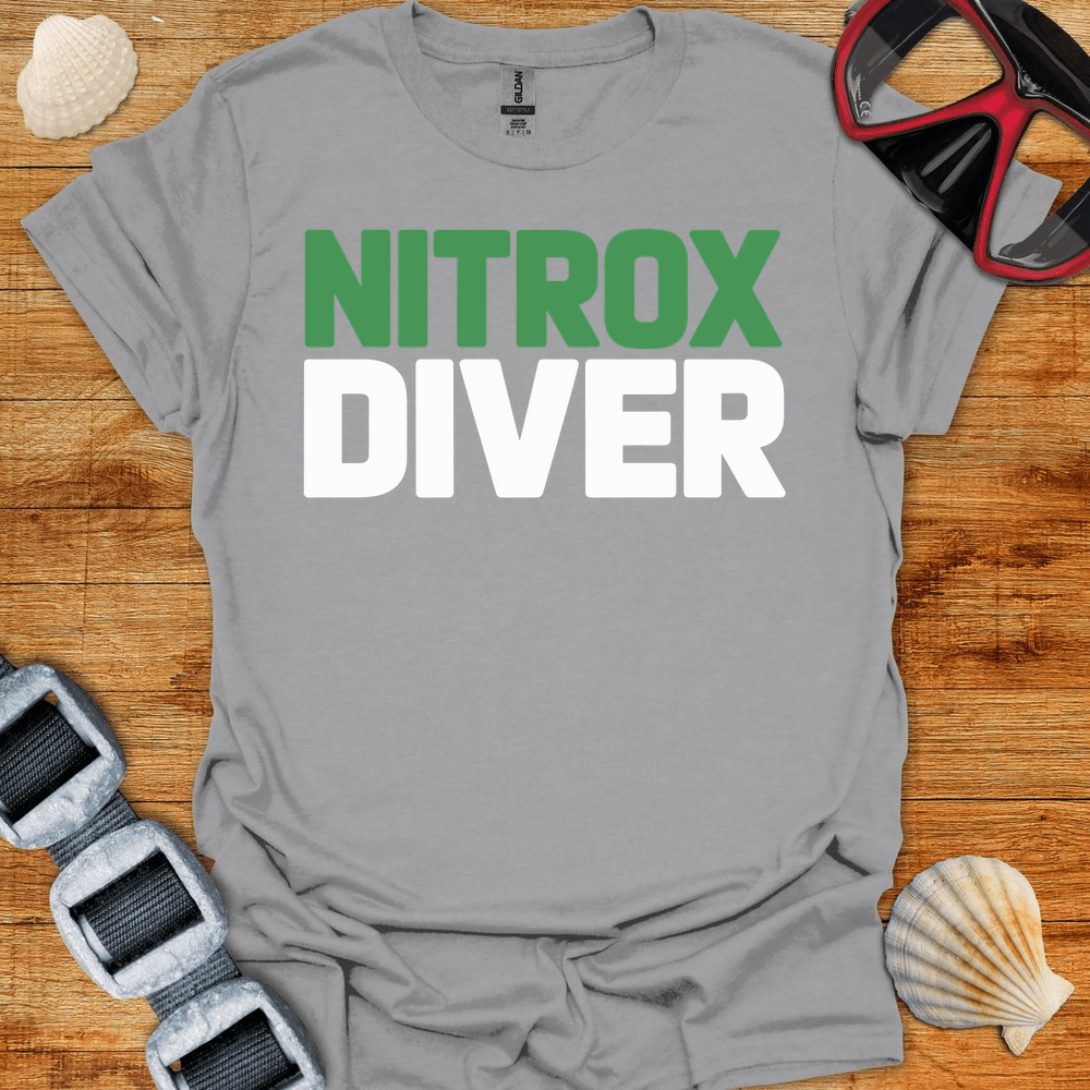 T-Shirt Sport Grey / S Diver Nitrox T-Shirt
