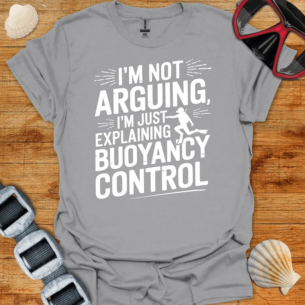 T-Shirt Sport Grey / S Explaining Buoyancy T-Shirt