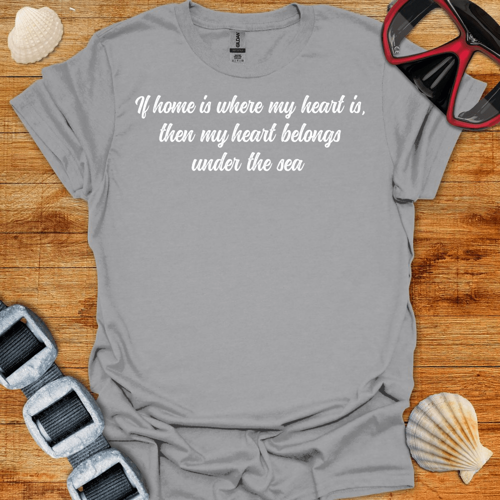 T-Shirt Sport Grey / S Heart Belongs T-Shirt