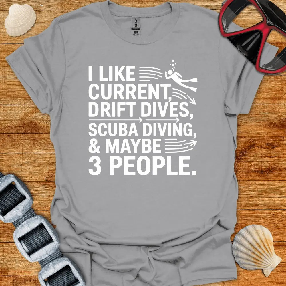 T-Shirt Sport Grey / S I Like Current T-Shirt