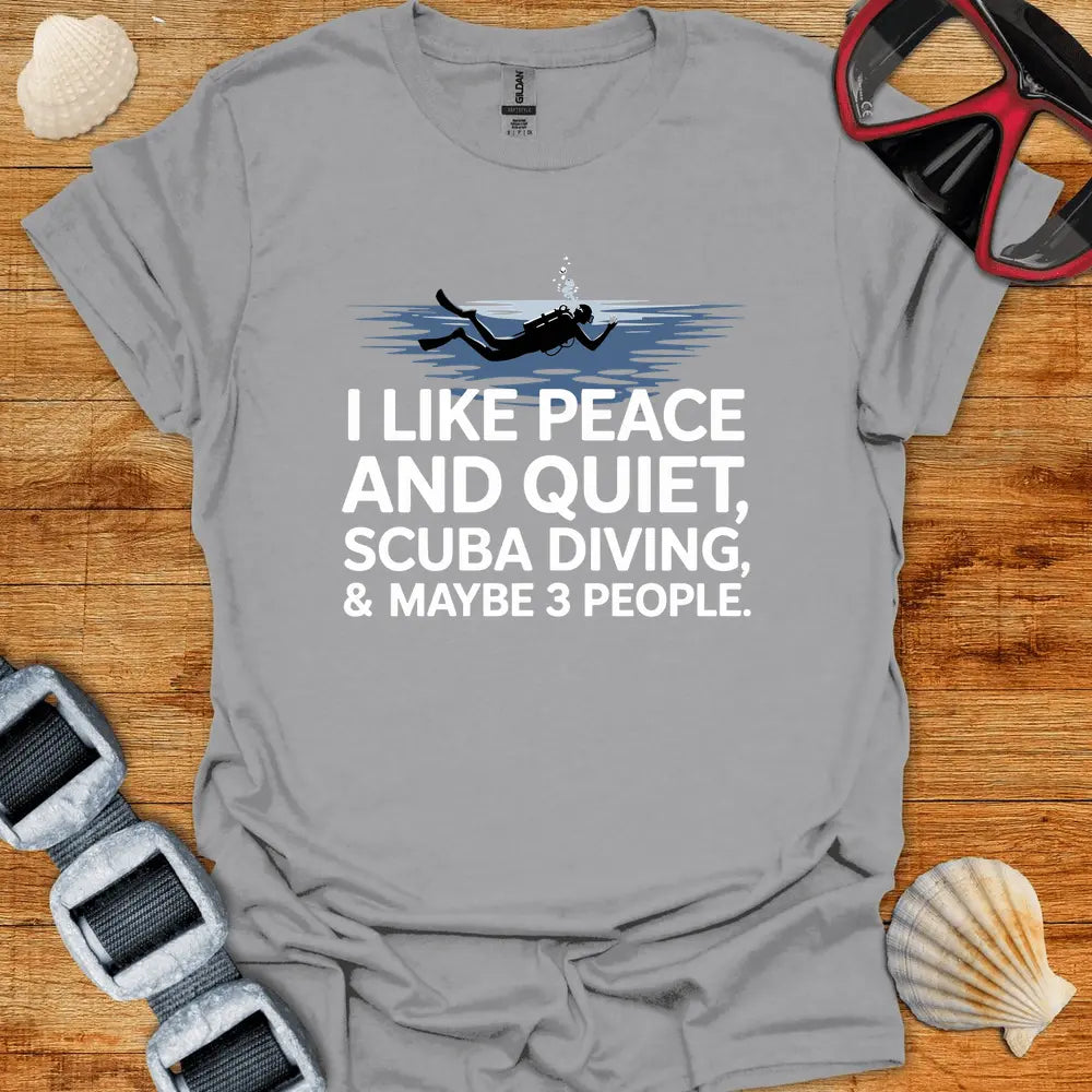 T-Shirt Sport Grey / S I Like Peace T-Shirt