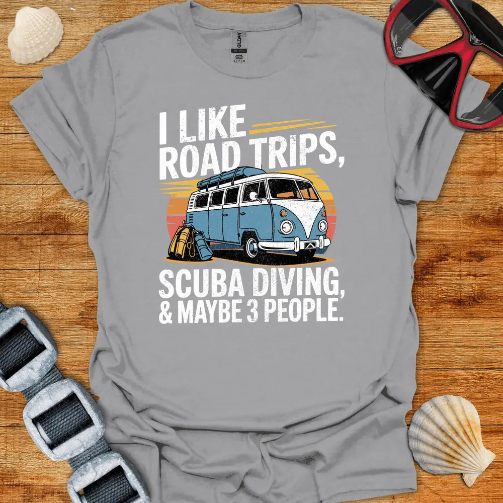 T-Shirt Sport Grey / S I Like Road Trips T-Shirt