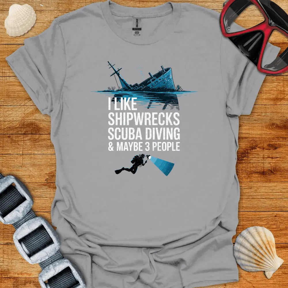 T-Shirt Sport Grey / S I Like Wrecks T-Shirt