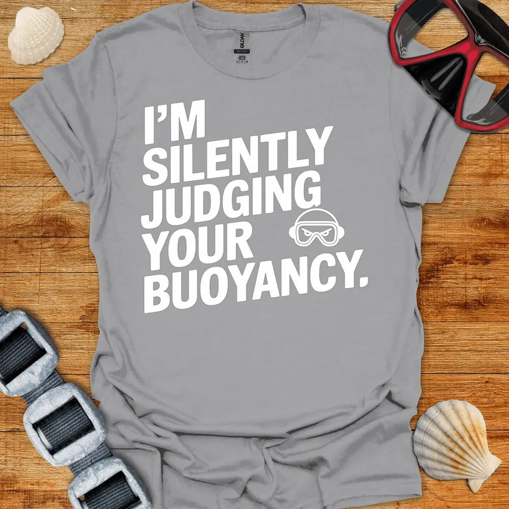 T-Shirt Sport Grey / S Judging Your Buoyancy T-Shirt