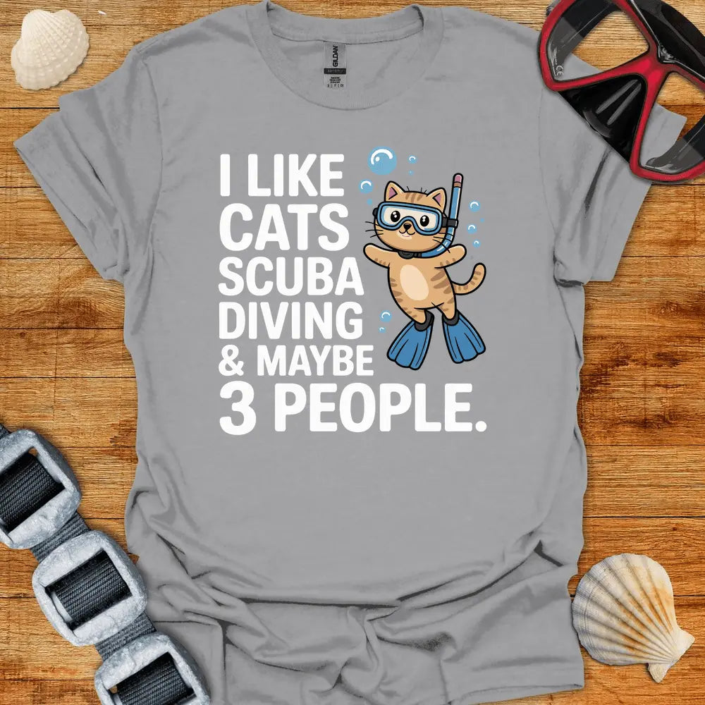 T-Shirt Sport Grey / S Like Cats T-Shirt