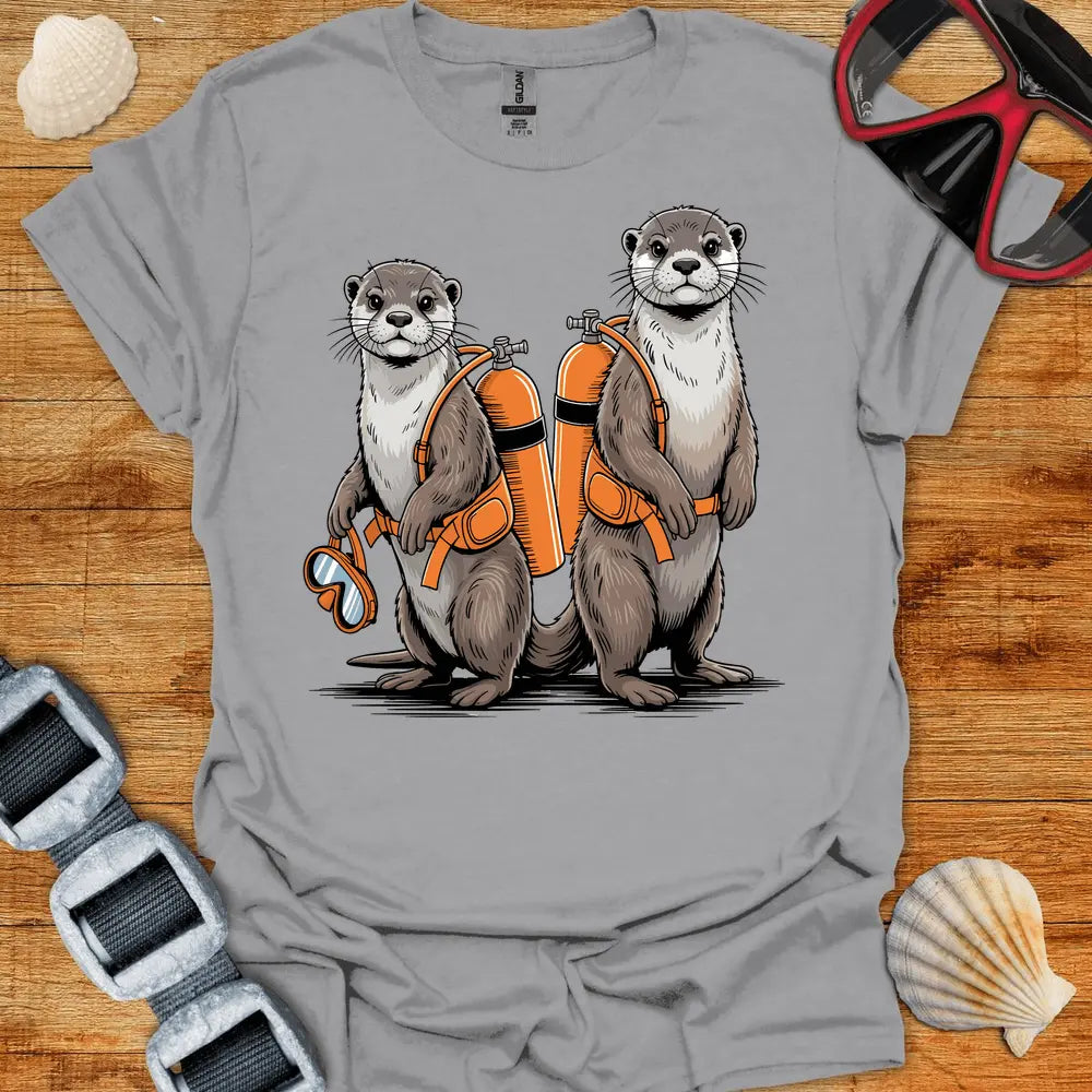 T-Shirt Sport Grey / S Otter Divers T-Shirt