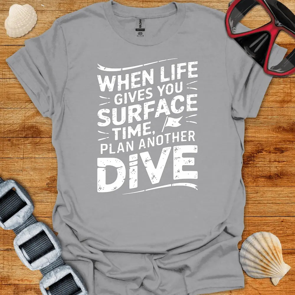 T-Shirt Sport Grey / S Plan Another Dive T-Shirt