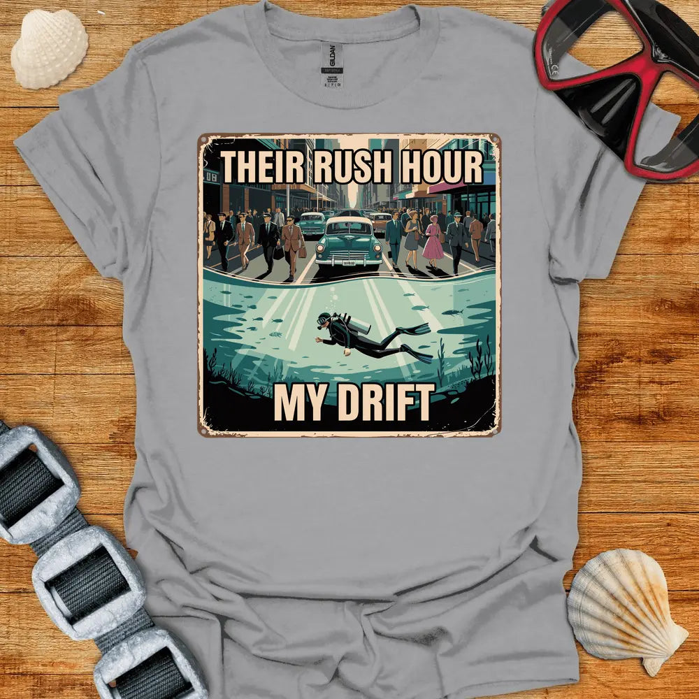 T-Shirt Sport Grey / S Rush Hour