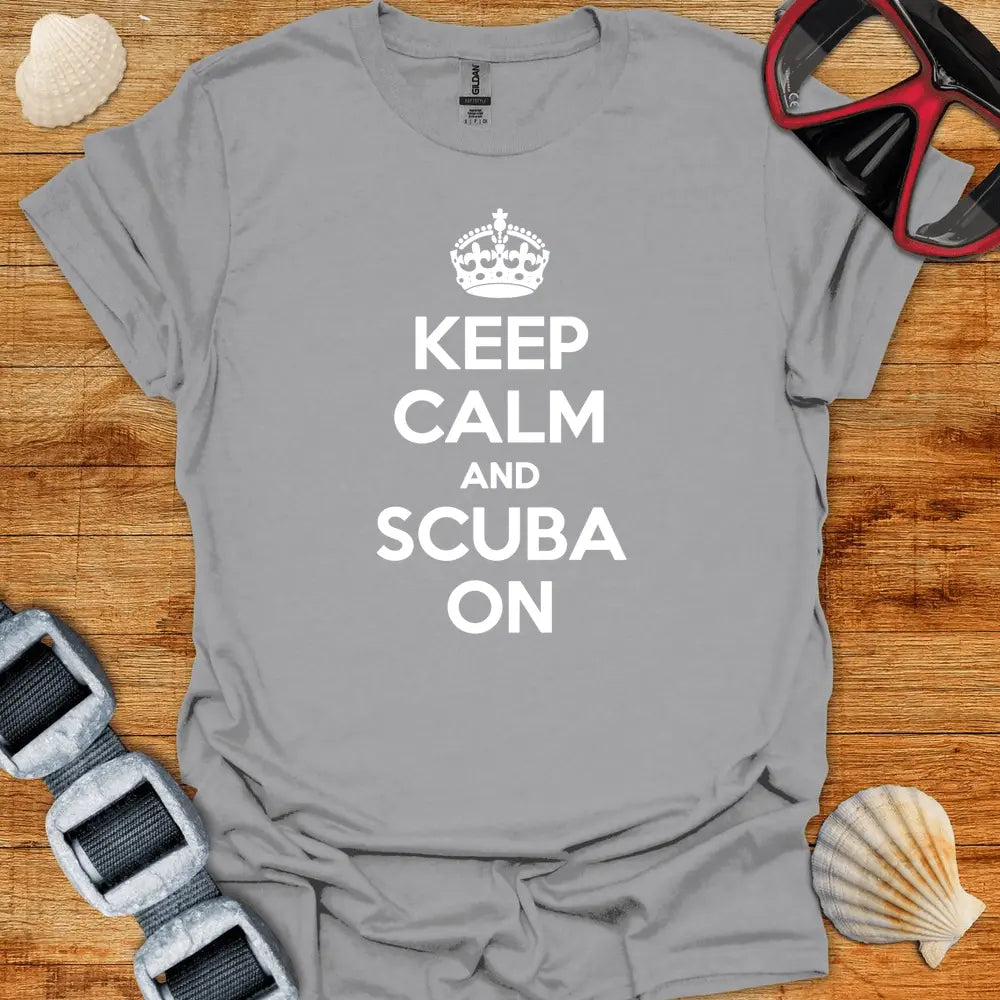 T-Shirt Sport Grey / S Scuba On T-Shirt