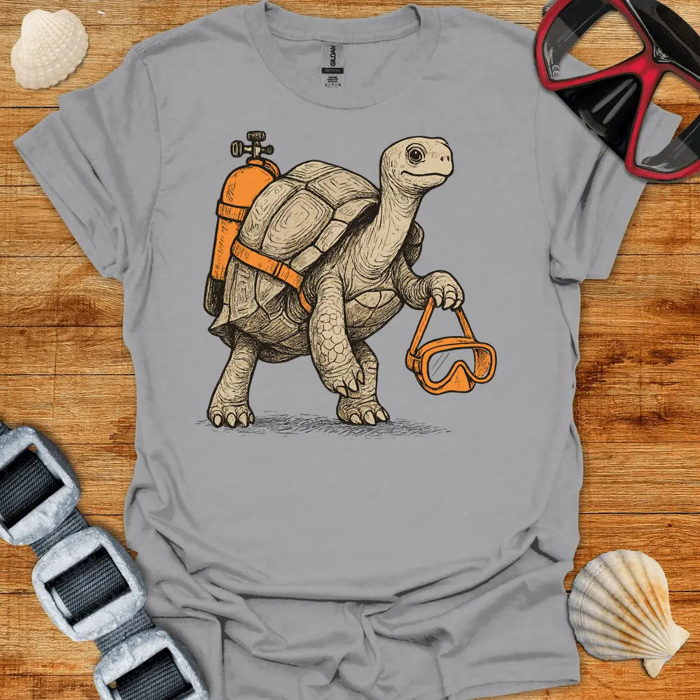 T-Shirt Sport Grey / S Scuba Tortoise T-Shirt
