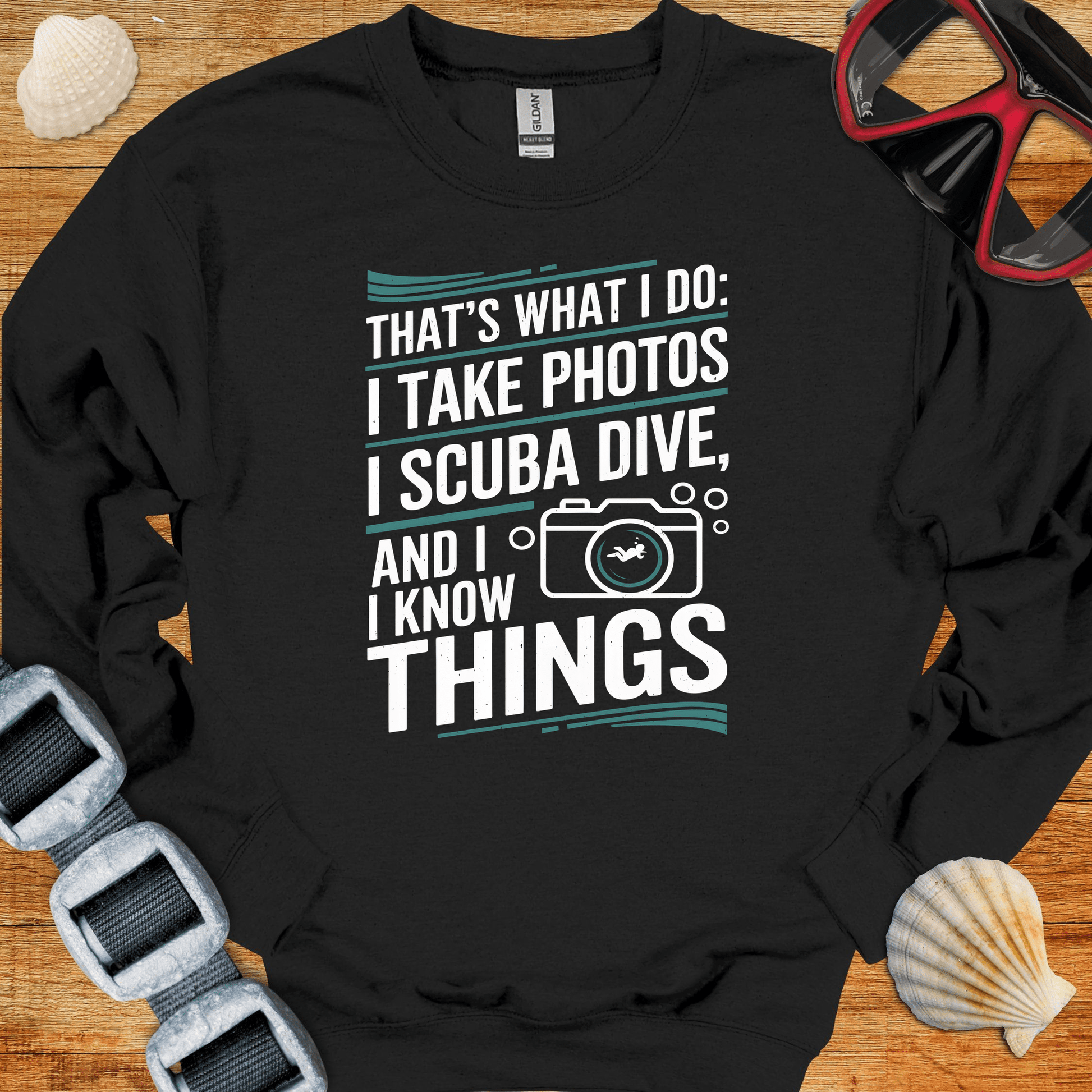 crewneck Black / S Do Photos & Scuba Crewneck