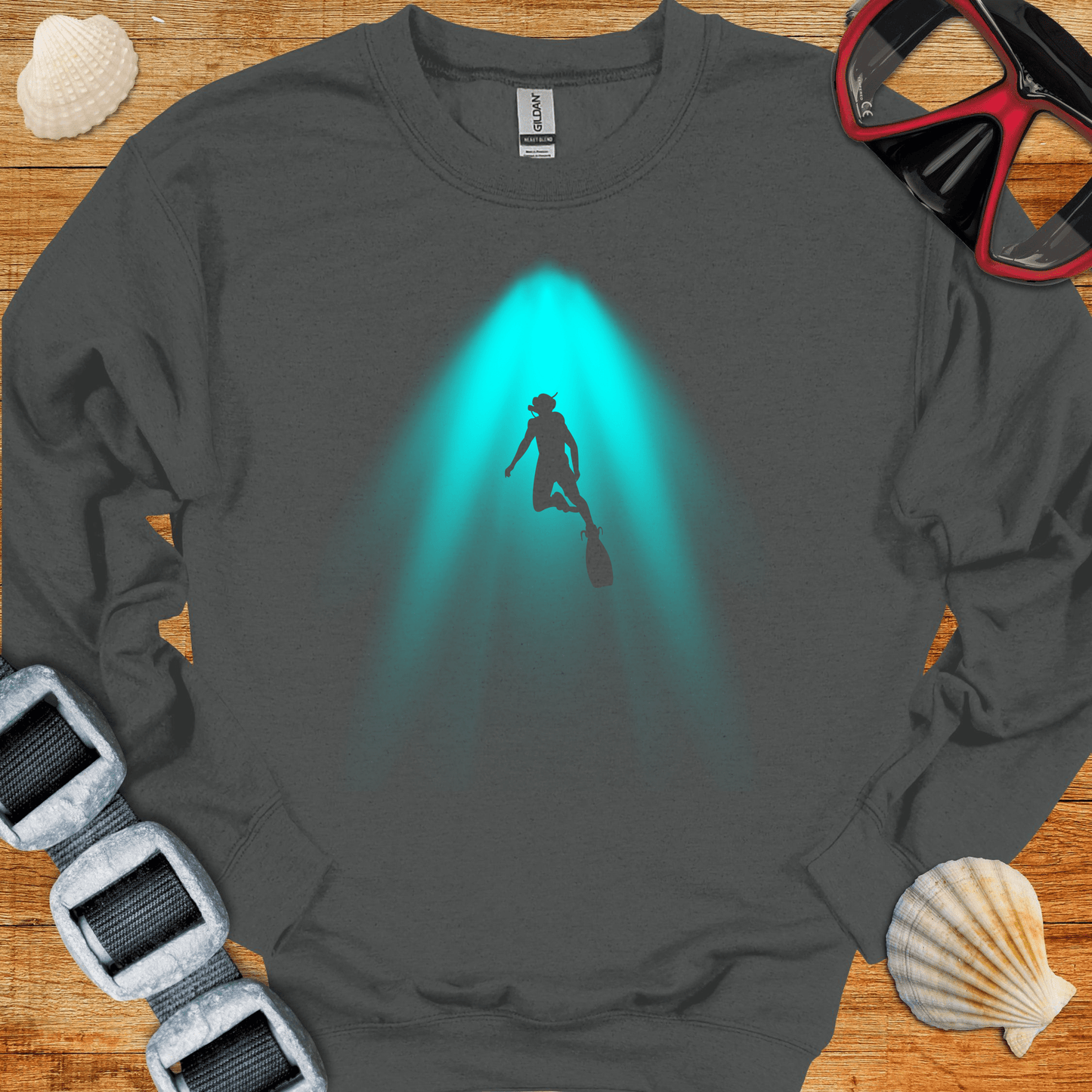 crewneck Charcoal / S See The Light Crewneck