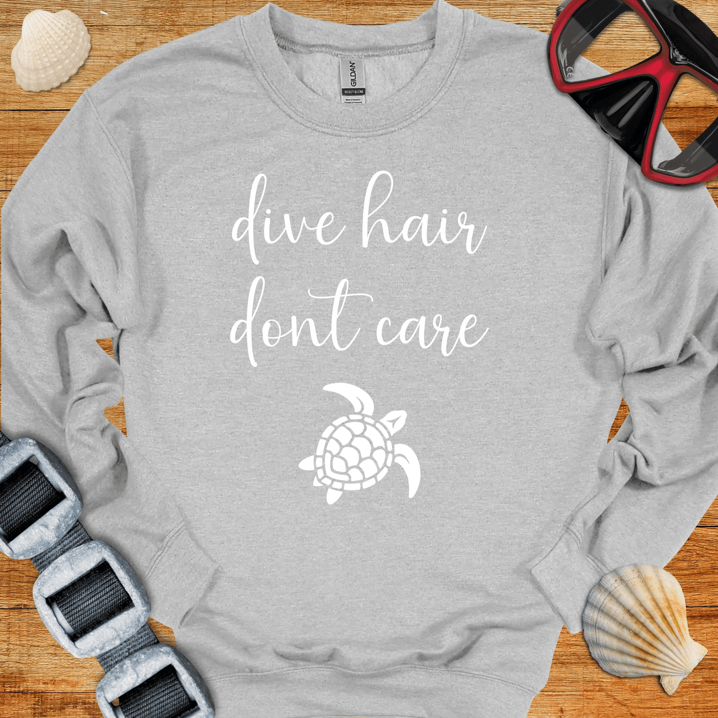 crewneck Sport Grey / S Dive Hair Dont Care Crewneck