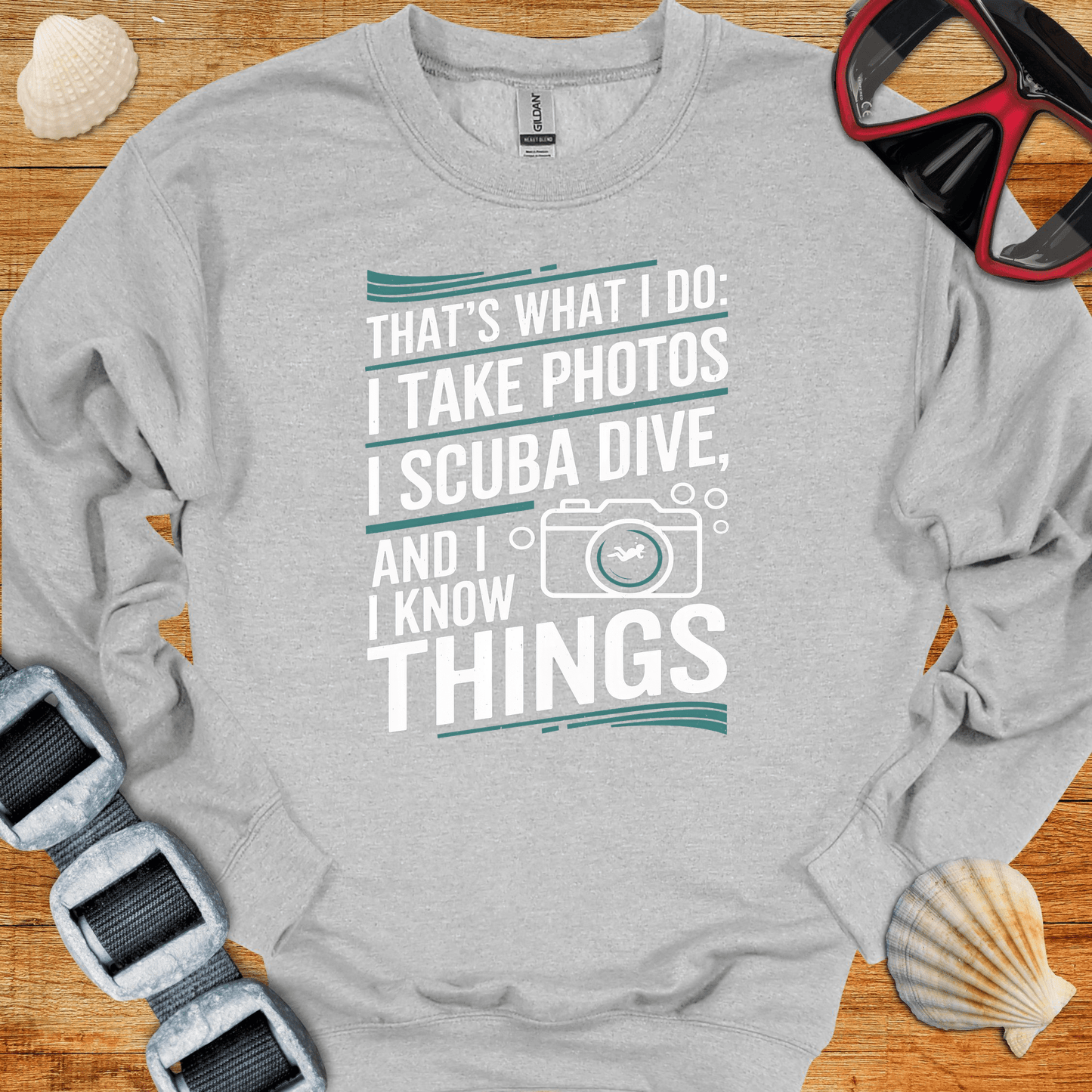 crewneck Sport Grey / S Do Photos & Scuba Crewneck