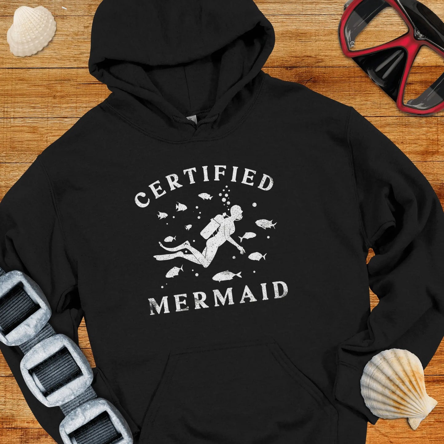 Hoodie Black / S Certified Mermaid Hoodie