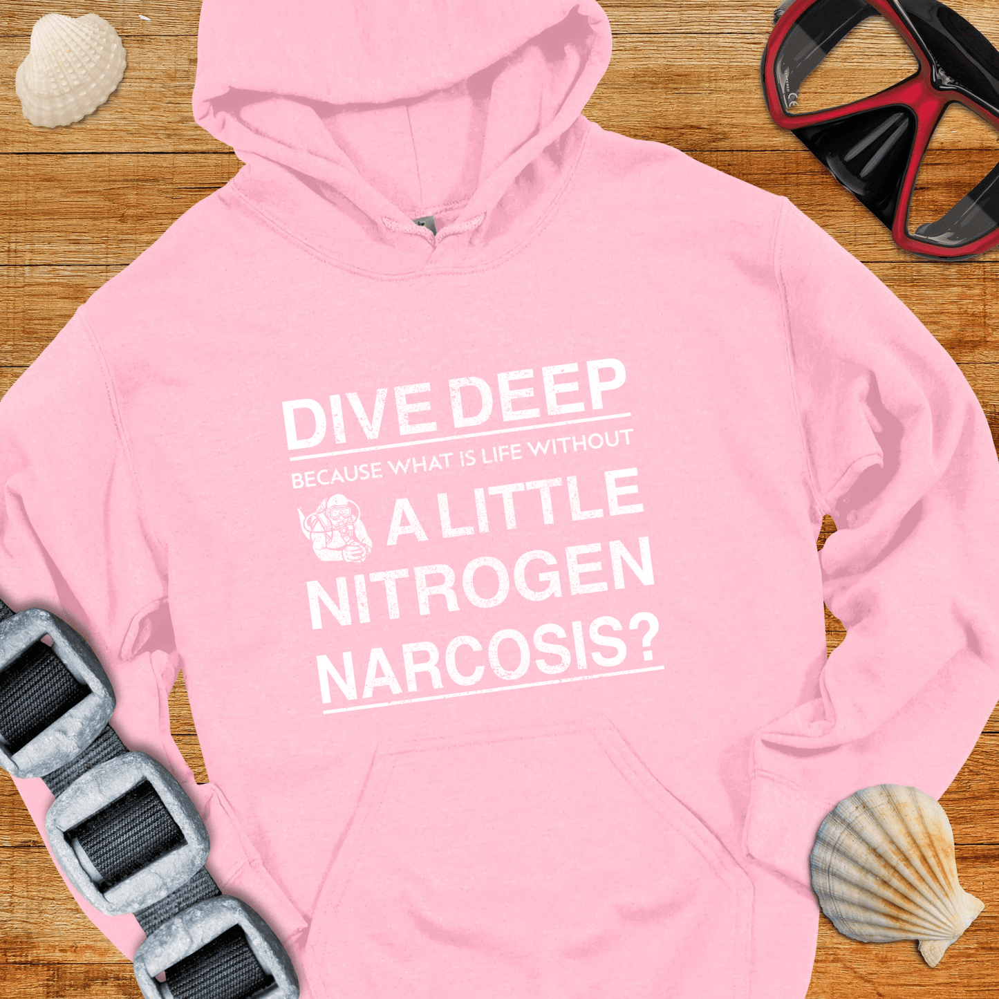 Hoodie Light Pink / S A Little Narcosis Hoodie