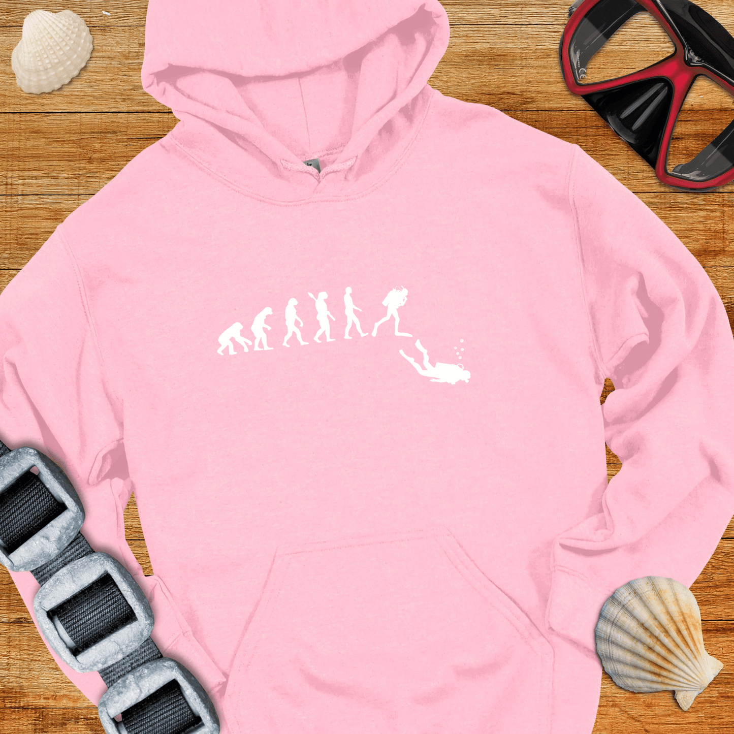 Hoodie Light Pink / S Evolution Hoodie