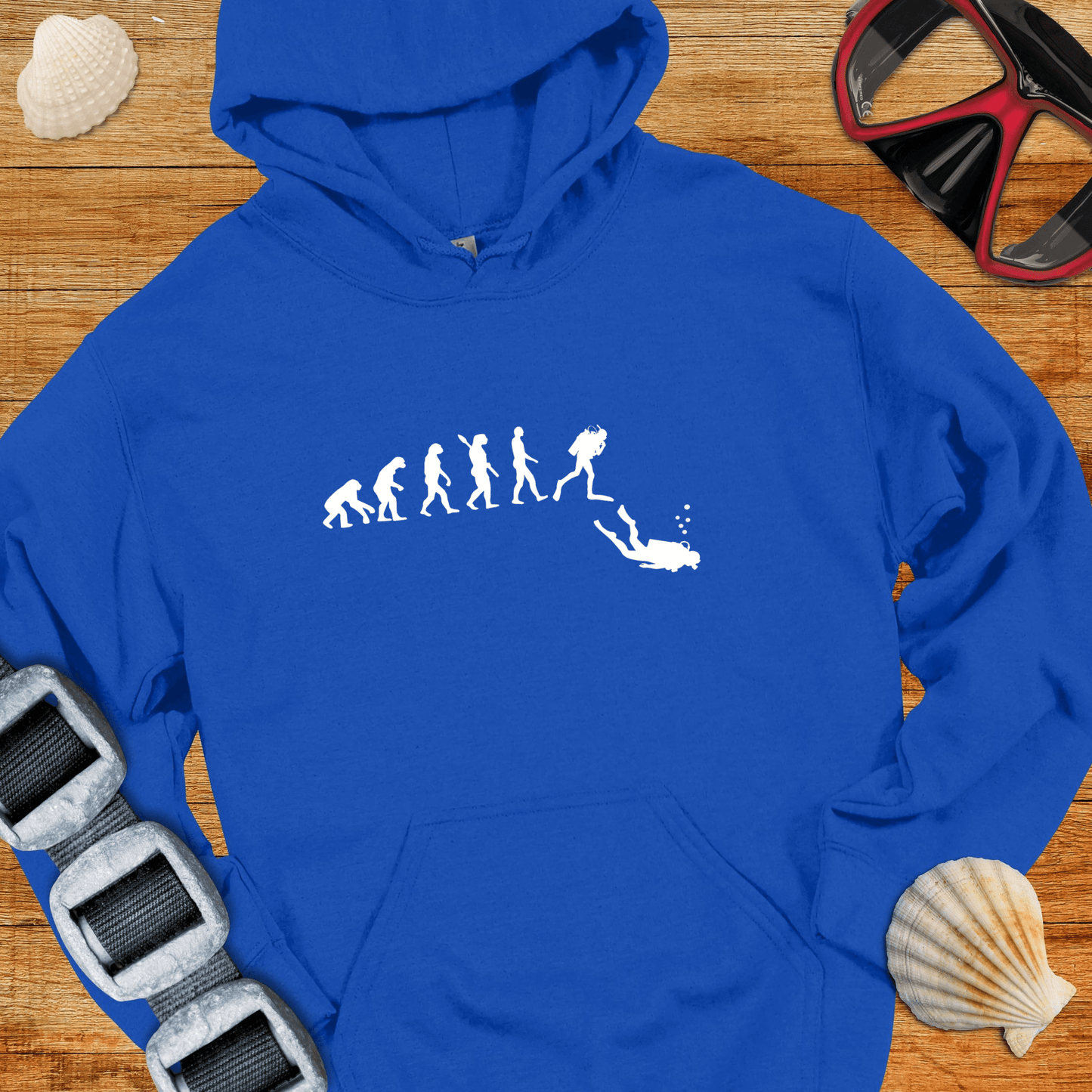 Hoodie Royal / S Evolution Hoodie