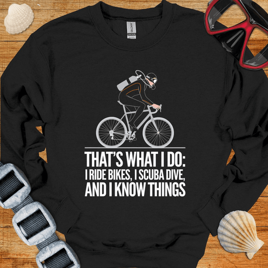 Sweatshirt S / Black Do Bikes Diving Crewneck