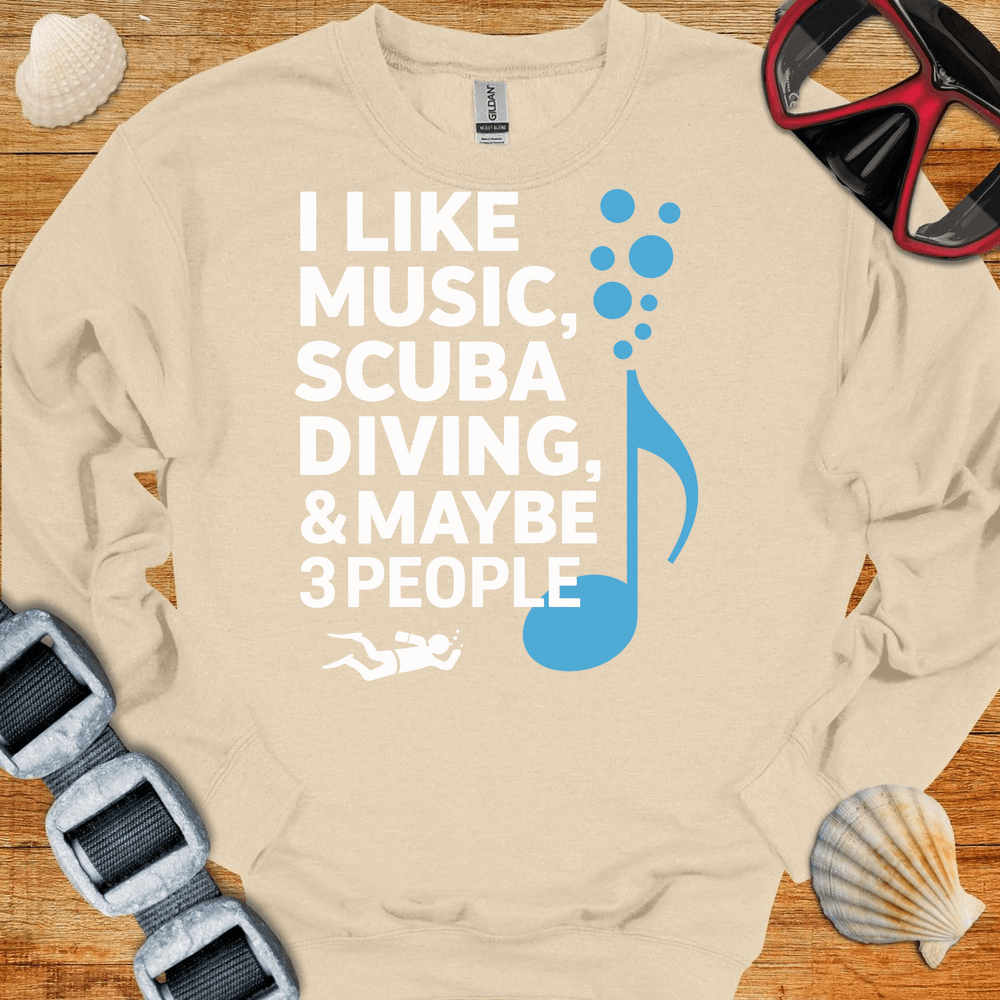 Sweatshirt S / Sand Diving And Music Crewneck