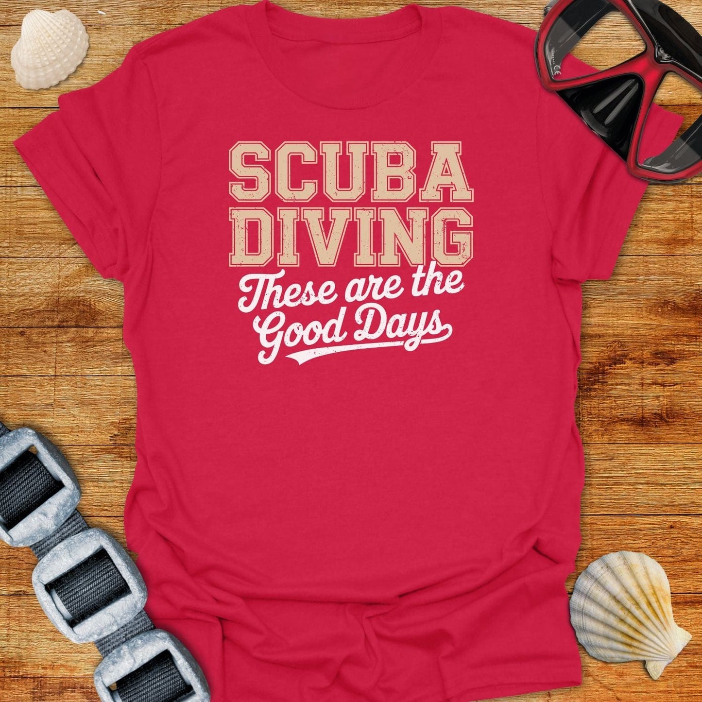 T-Shirt Antique Cherry Red / S Good Days T-Shirt