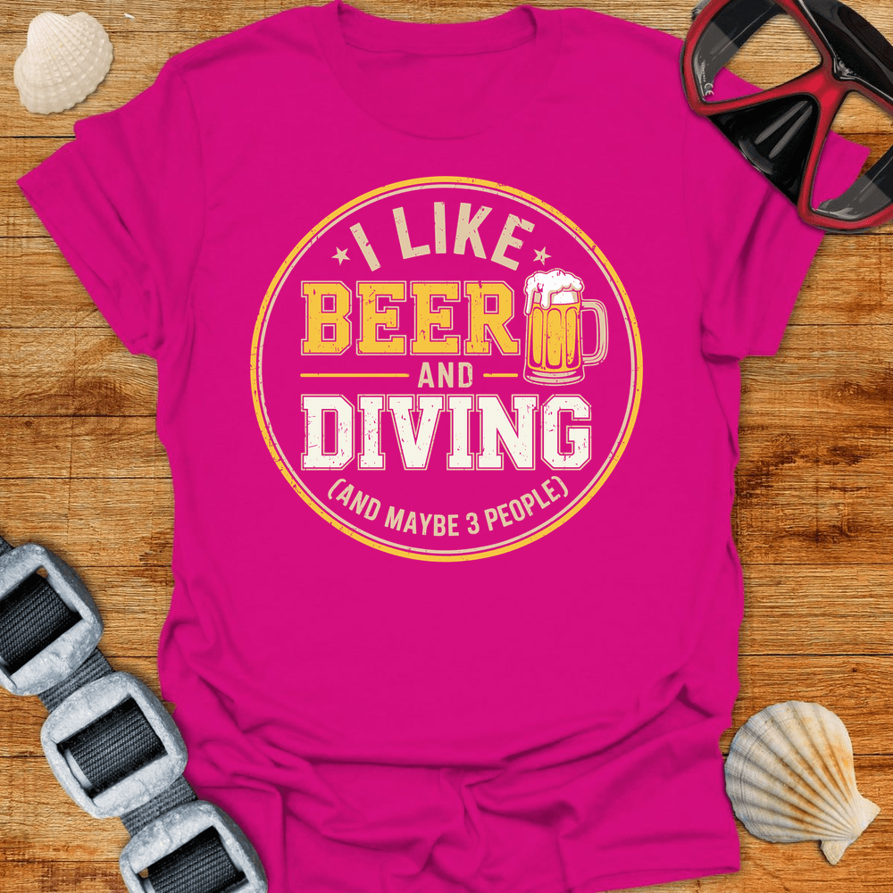 T-Shirt Antique Heliconia / S Beer & Diving T-Shirt