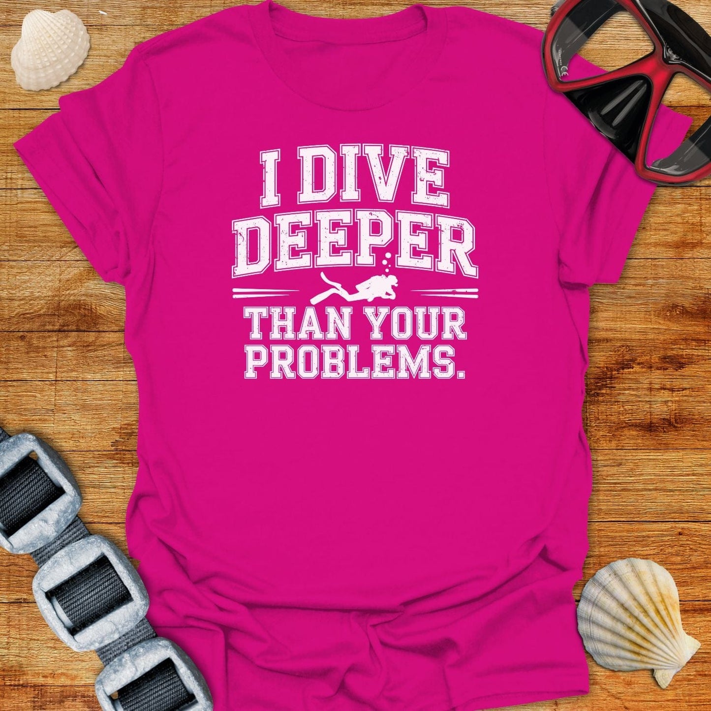 T-Shirt Antique Heliconia / S Deeper Problems T-Shirt