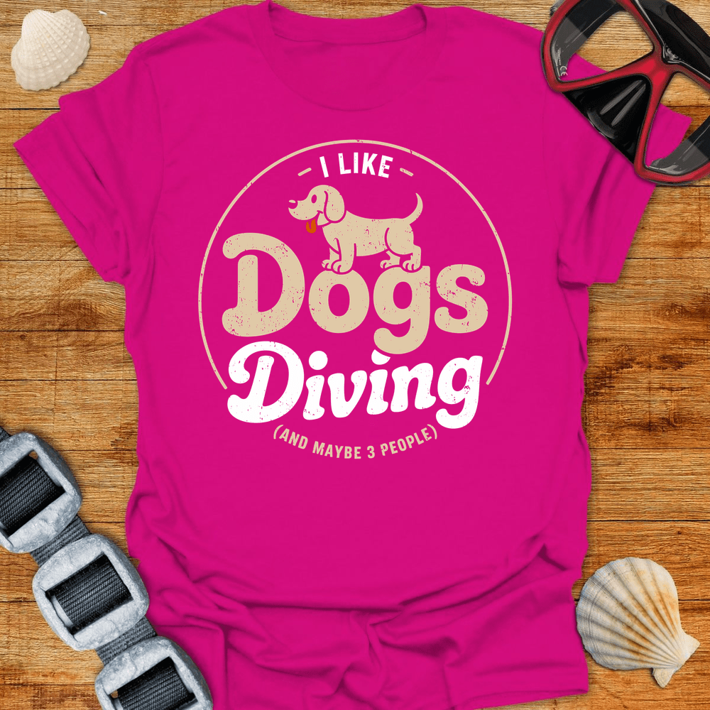 T-Shirt Antique Heliconia / S Dogs & Diving T-Shirt