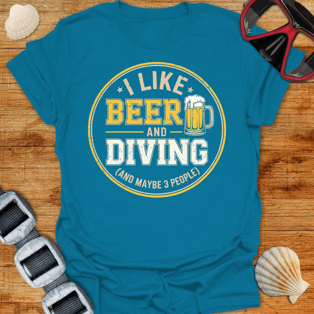 T-Shirt Antique Sapphire / S Beer & Diving T-Shirt